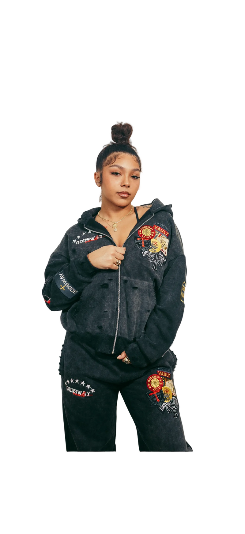 Woman’s                               ENGINEERING THE FOUNDATION         (Cropped Jacket) limited edition set