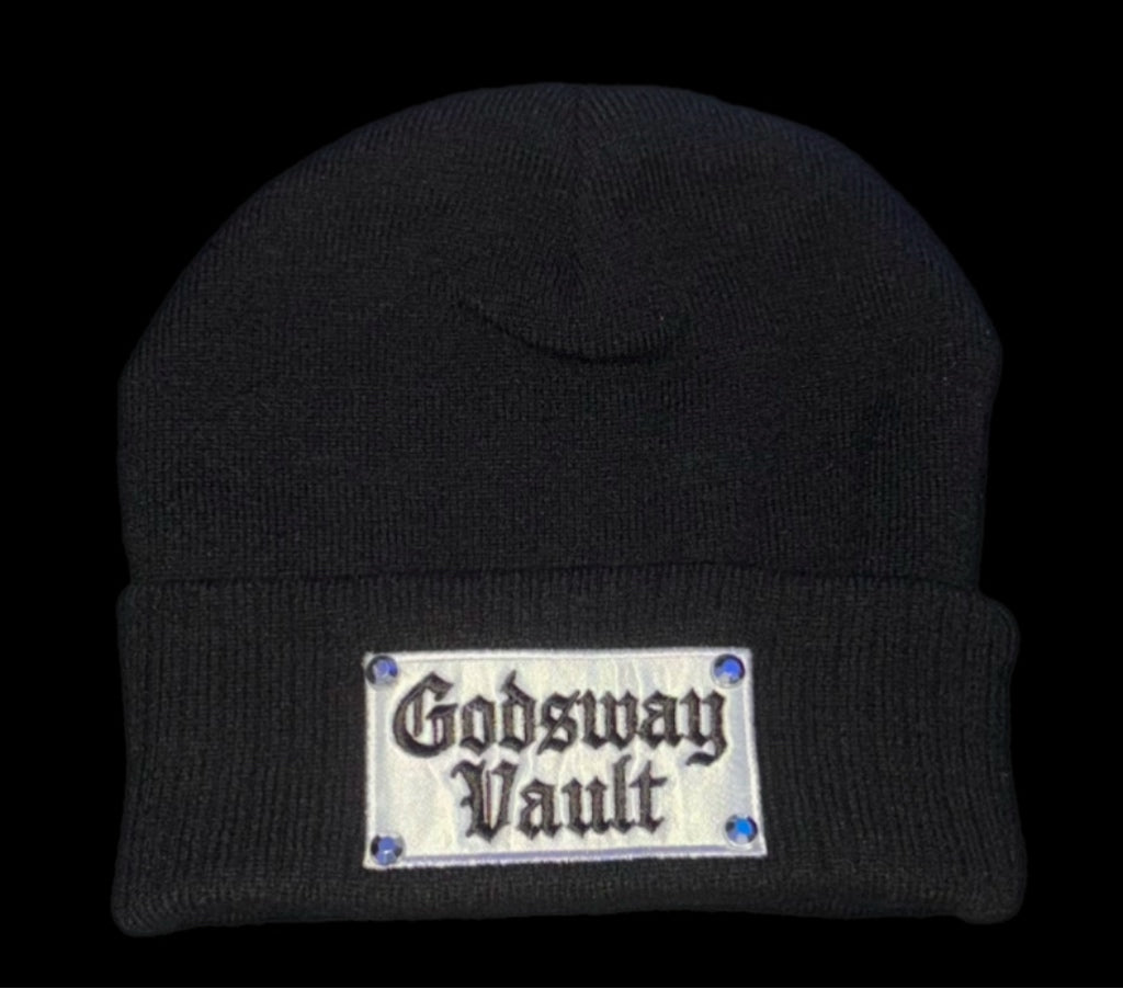 Acrylic Knit Skull Beanie