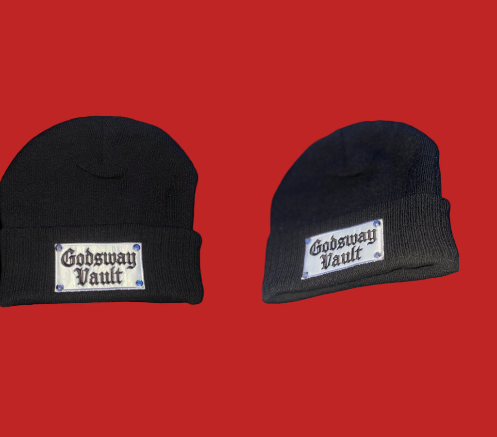 Acrylic Knit Skull Beanie